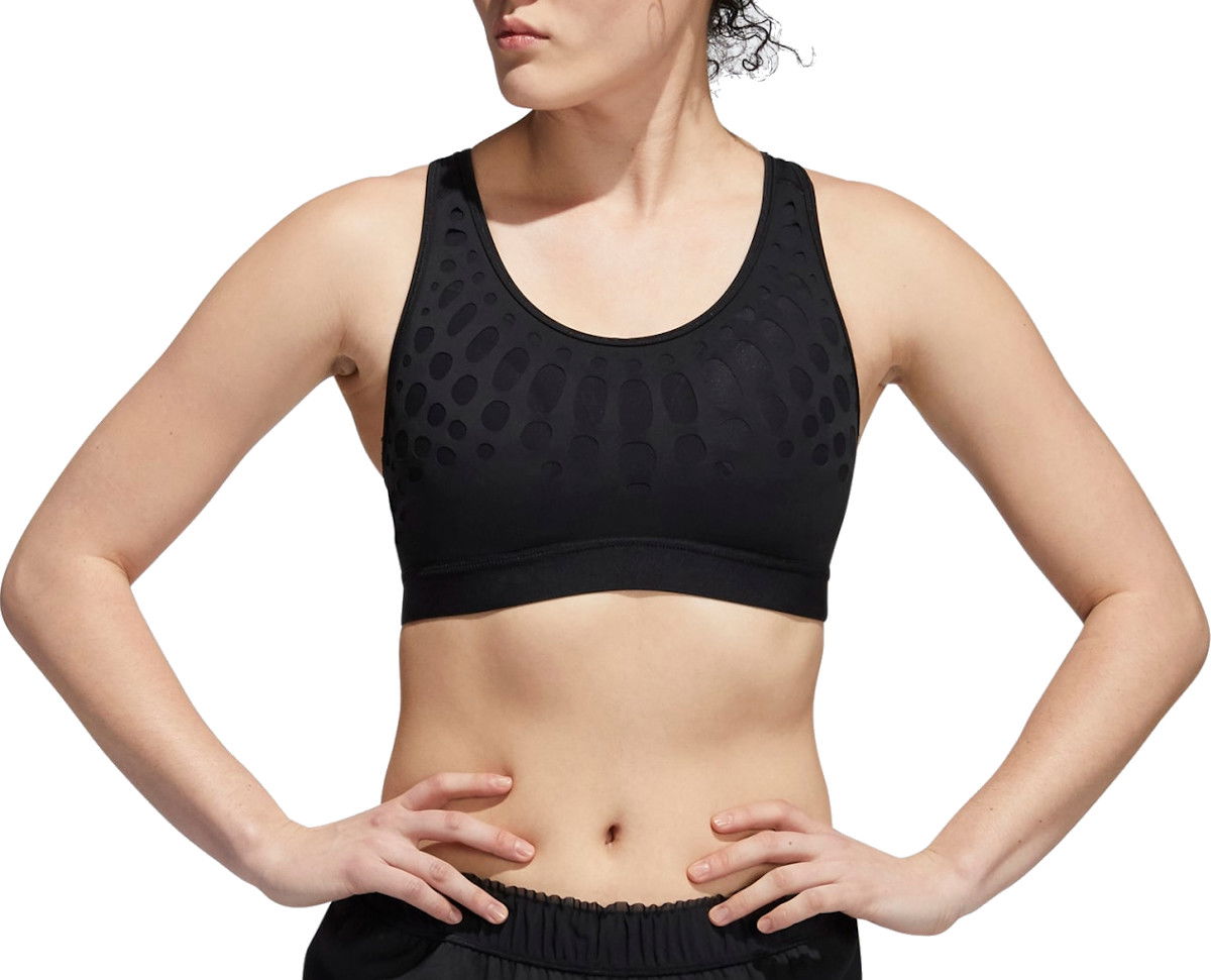 Podprsenka adidas Originals Training Medium Support Breathable Sports Bra Čierna | gn7804, 0