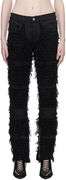 1017 ALYX 9SM Blackmeans Shredded Skinny Jeans