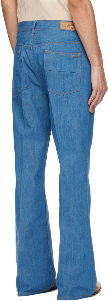 Džínsy AMIRI AMIRI Creased Flare Jeans Modrá | AMDNFR1011, 2