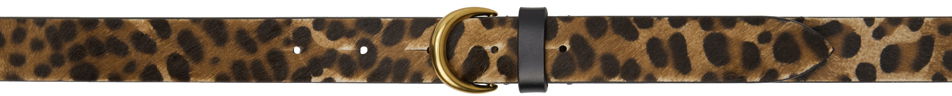 Opasok ISABEL MARANT Isabel Marant Luno Animal Print Belt Hnedá | CE257CHA-B3B02J, 0