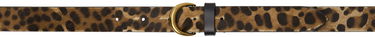 Opasok ISABEL MARANT Isabel Marant Luno Animal Print Belt Hnedá | CE257CHA-B3B02J, 0