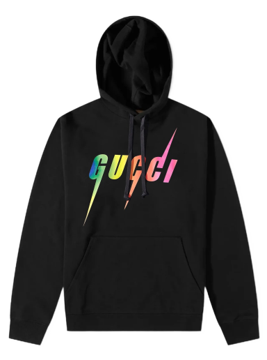 Mikina Gucci Graphic Popover Hoody Čierna | 700120-XJFL9-1152