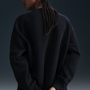 Sveter Nike Sportswear Phoenix Fleece Crewneck Sweatshirt Čierna | FZ4270-010, 3