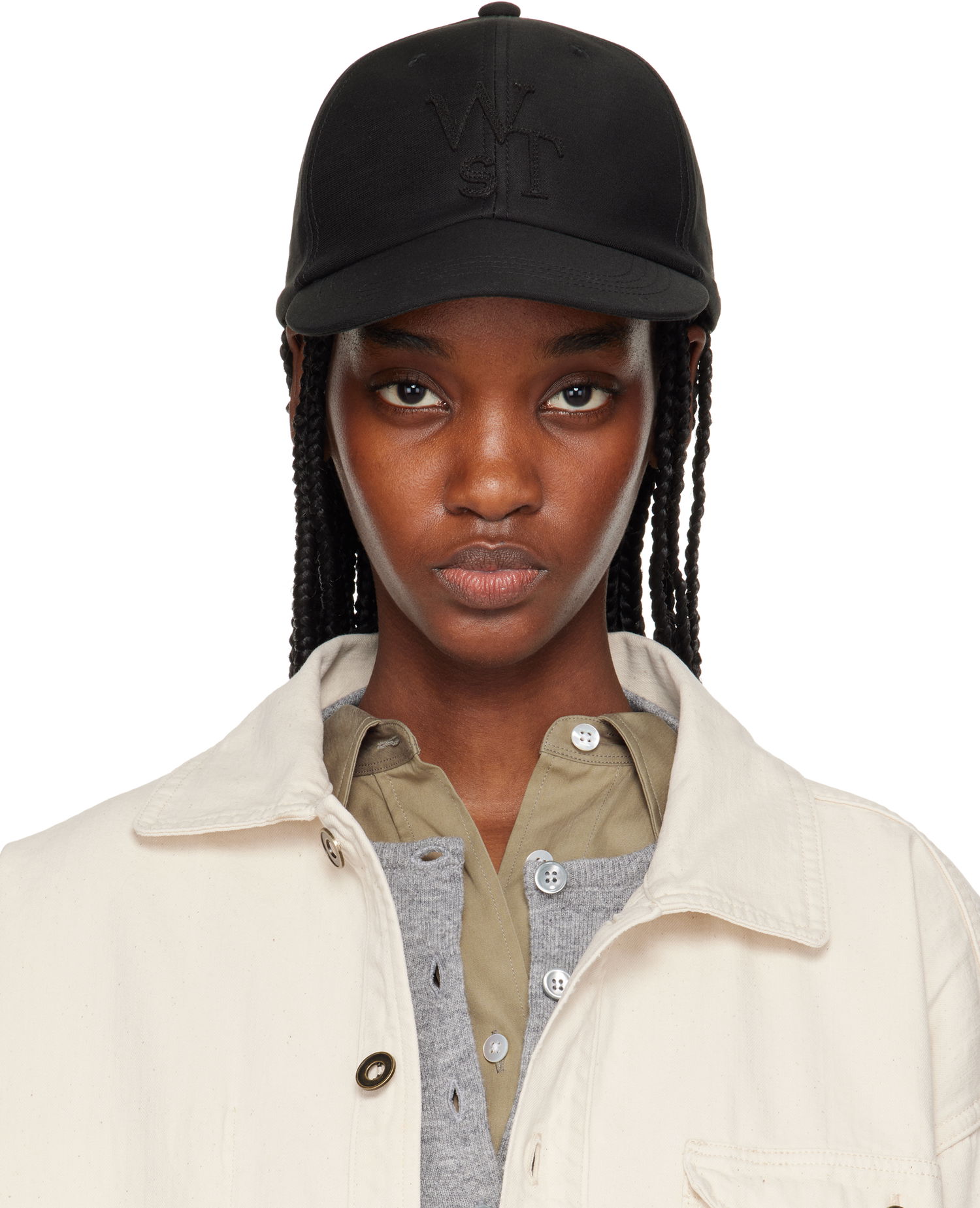 Šiltovka sacai WTAPS Edition Cotton Back Satin Baseball Cap Čierna | 25-0931S, 0