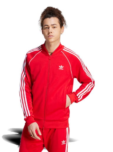 Bunda adidas Originals Adicolor Classics SST Track Top Červená | IL2494