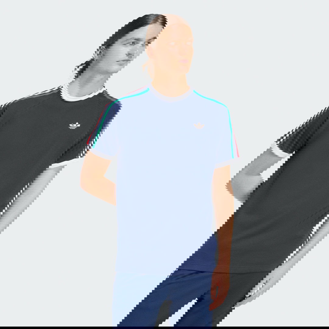 Tričko adidas Performance 3 Stripes T-Shirt Navy | KE3536, 0