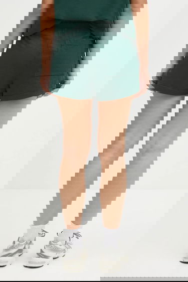 Šortky Sporty & Rich Sporty & Rich NY 94 Disco High-Waist Shorts Zelené | SH037606034GR10, 2