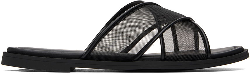 Oblečenie rag & bone rag & bone Geo Mesh Cross Strap Sandals Čierna | WFF24PF037MS37, 0