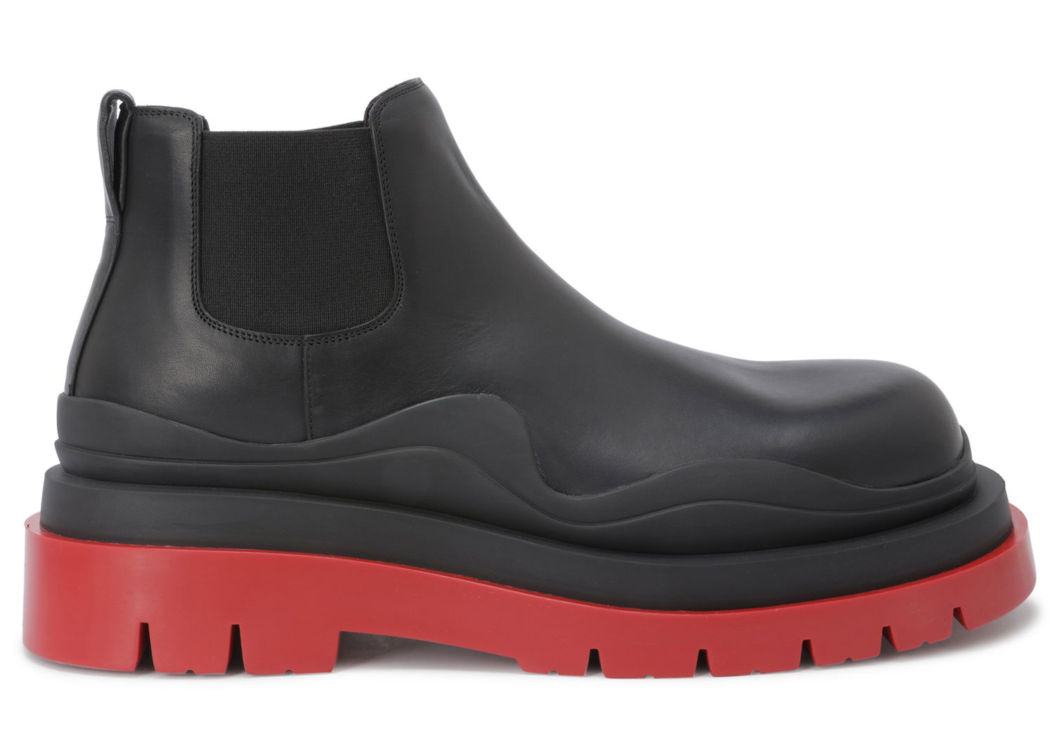 Tenisky a topánky Bottega Veneta Leather Chelsea Boots with Chunky Sole Čierna | 630281VBS501028, 0