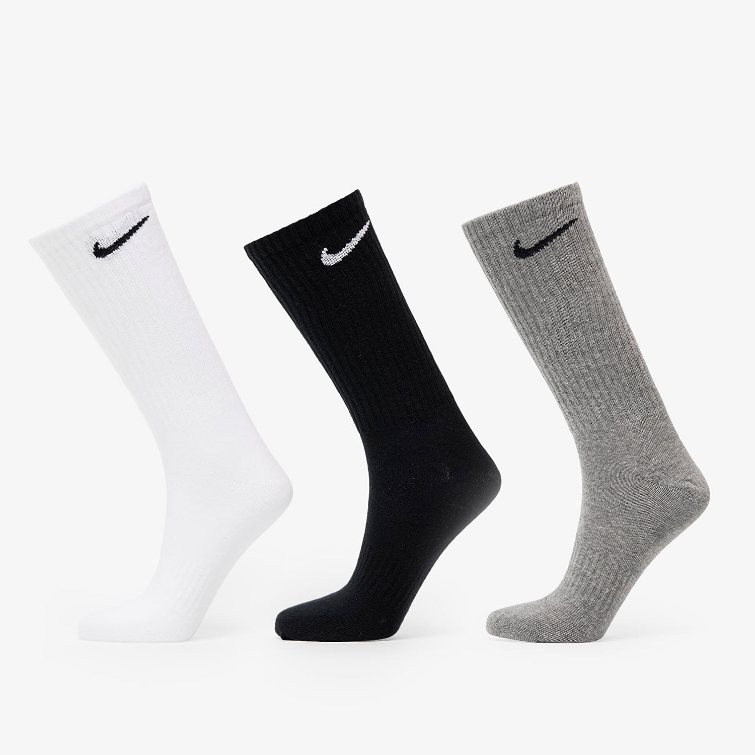 Ponožky Nike Everyday Lightweight Training Crew Socks 3-Pack Rôznofarebný | SX7676-964, 0