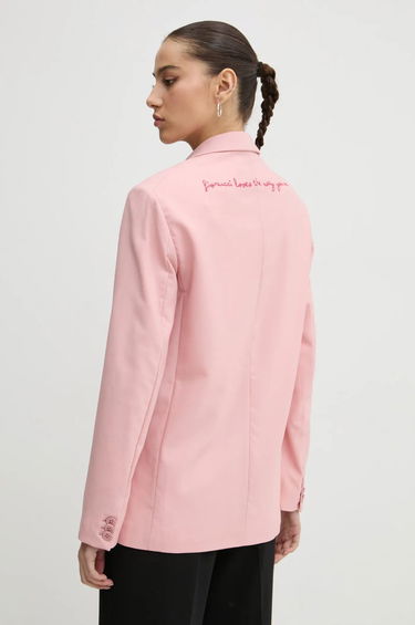 Bunda Fiorucci Fiorucci Double-Breasted Blazer Ružová | W01FMBDO059WO01PN02, 2
