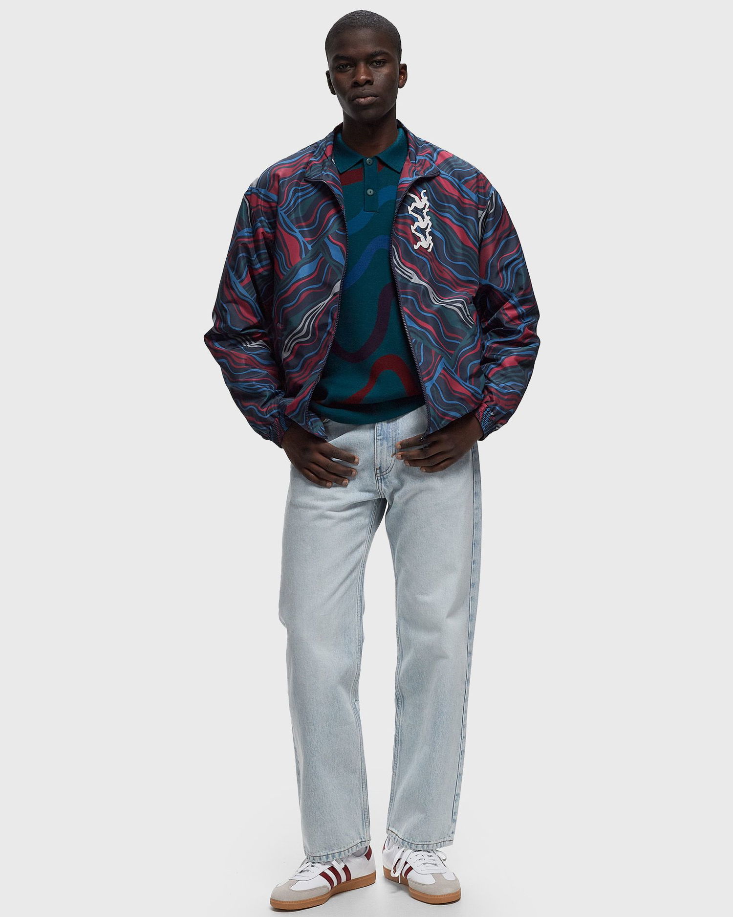 Vetrovka By Parra Track Flow Jacket Rôznofarebný | 51345, 1