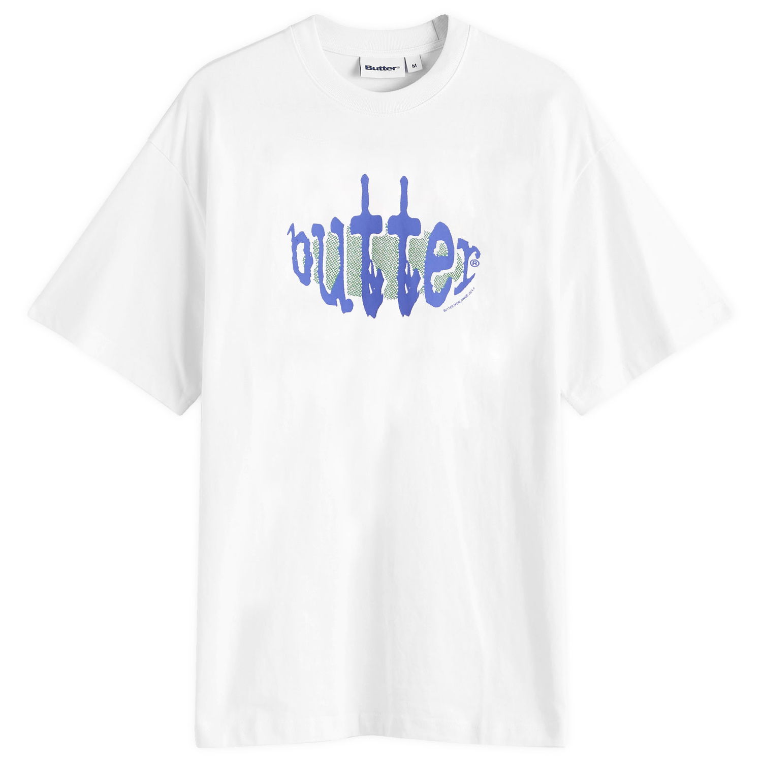 Tričko Butter Goods Frenzy Graphic T-Shirt Biela | BGQ4240008-WHT, 0
