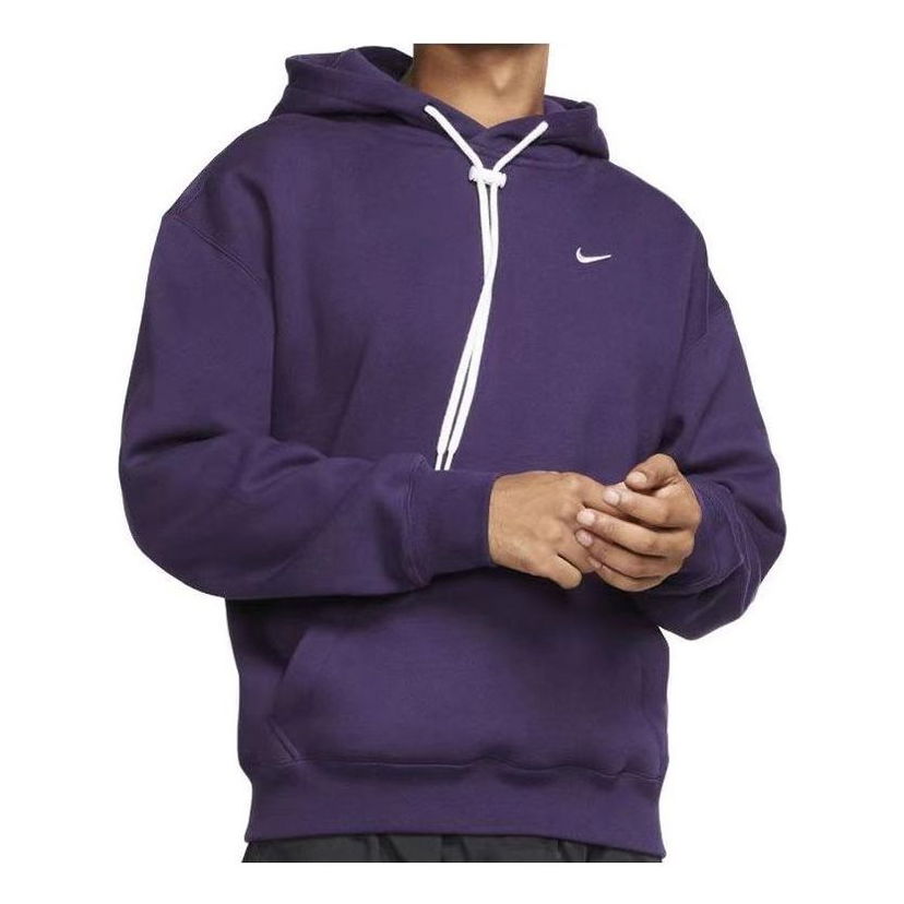 Mikina Nike Lab Men's Fleece Hoodie Fialová | CD6393-525