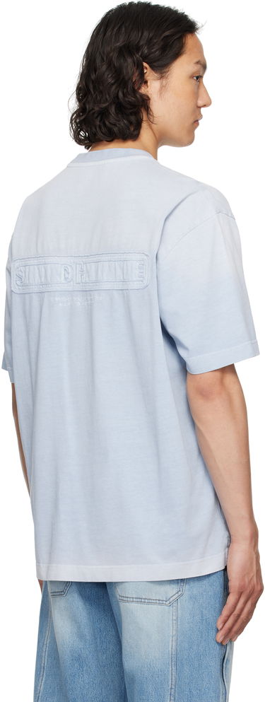 Tričko Solid Homme Solid Homme Dyeing Logo T-Shirt Modrá | S251TS51, 2