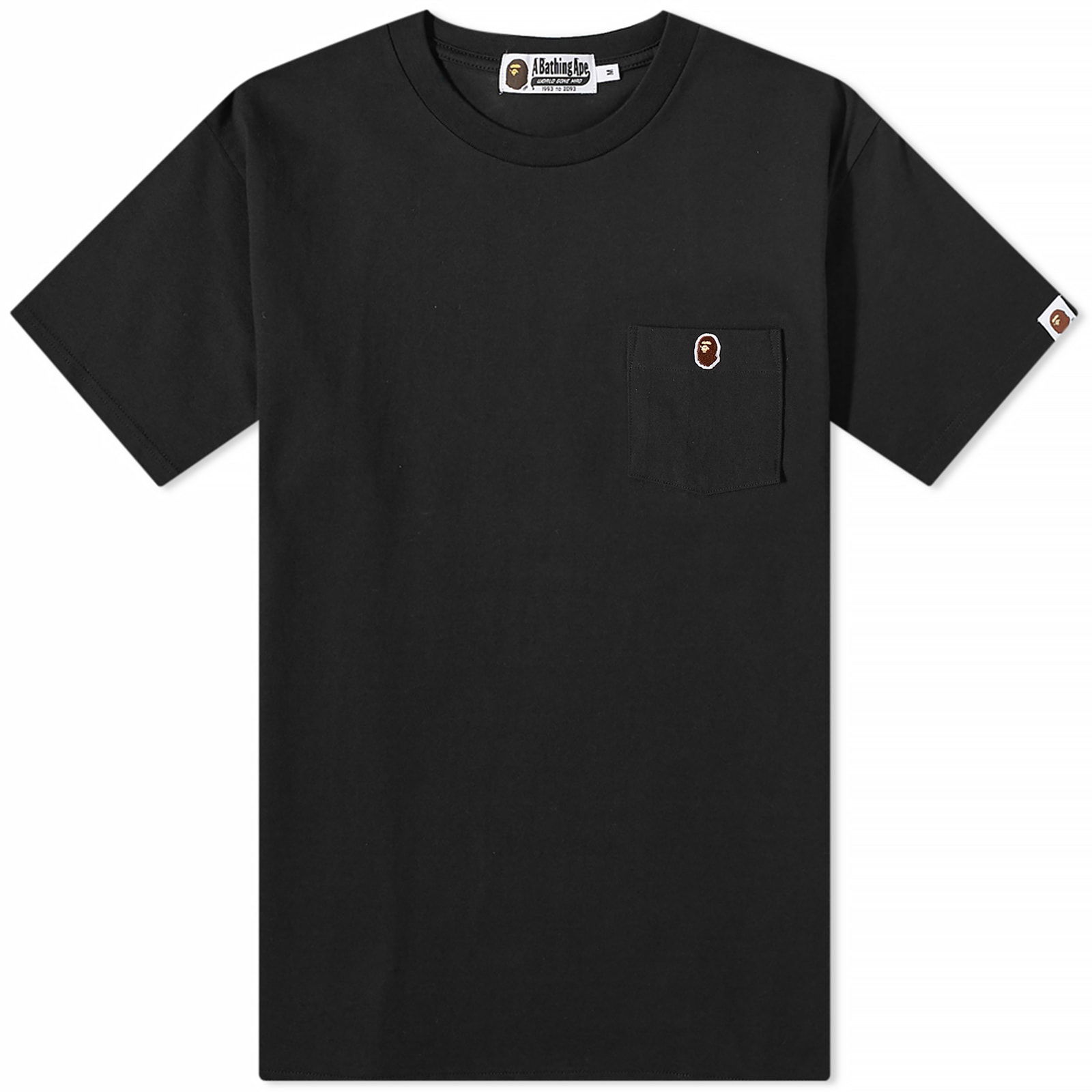 One Point Pocket T-Shirt Black