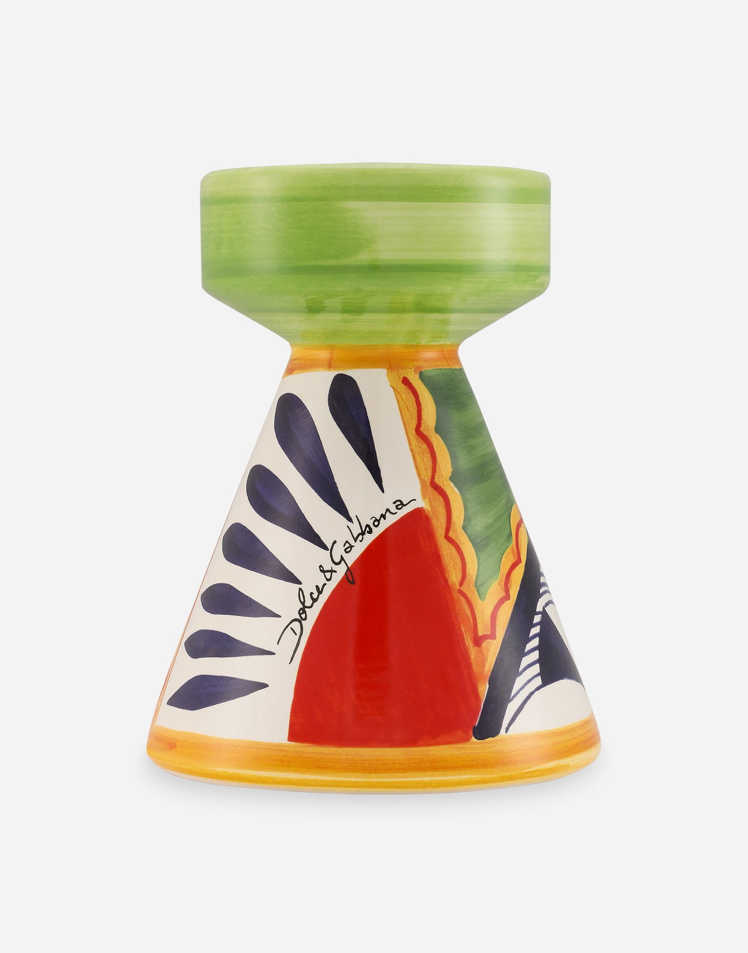 Home decor Dolce & Gabbana Ceramic Candle Holder Rôznofarebný | TCC186TCACDUC036, 0