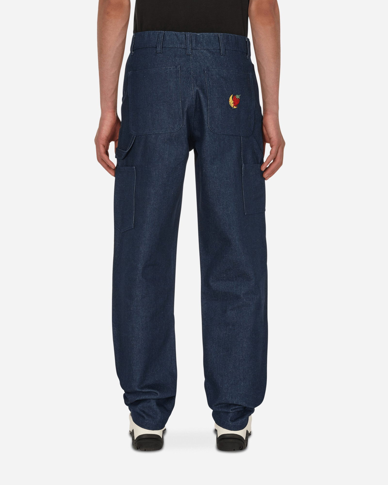 Embroidered Workwear Denim Pants