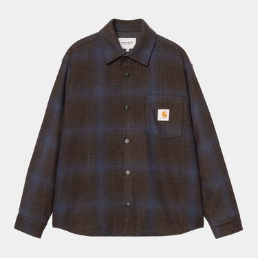 Košeľa Carhartt WIP Carhartt WIP Brennan Shirt Jacket Hnedá | I035324_18, 0