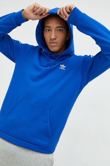 Mikina adidas Originals 3-Stripes Crew Modrá | hk7394, 1