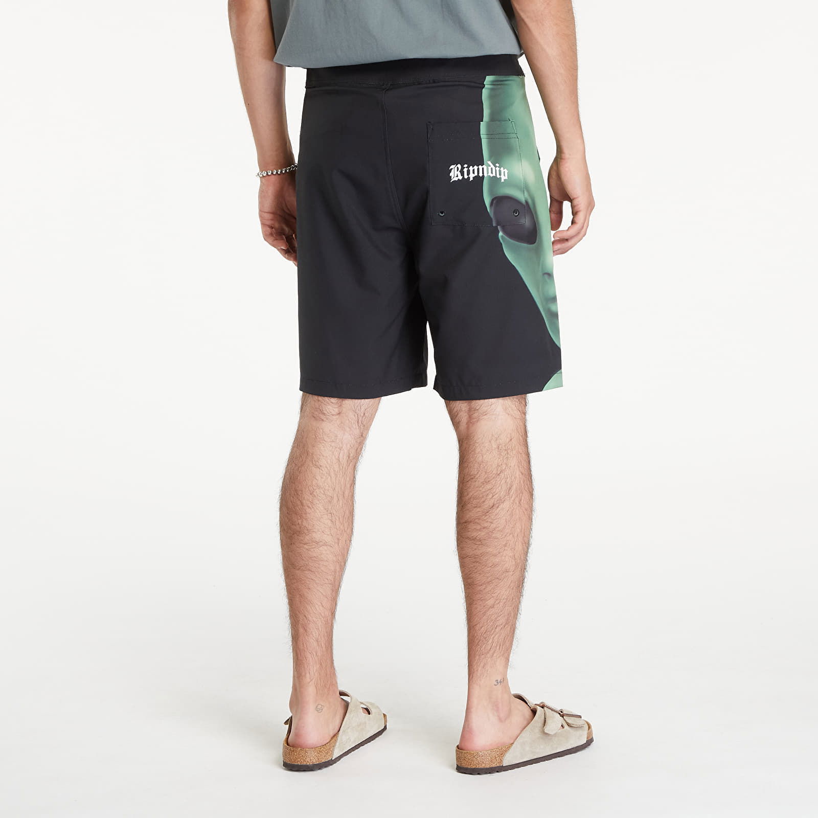 We Come In Peace Swim Shorts Black