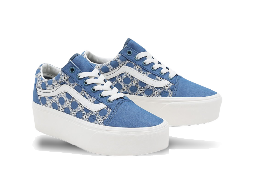 Tenisky a topánky Vans Chaussures Denim Mix Old skool Navy | VN0A7Q5MBLU