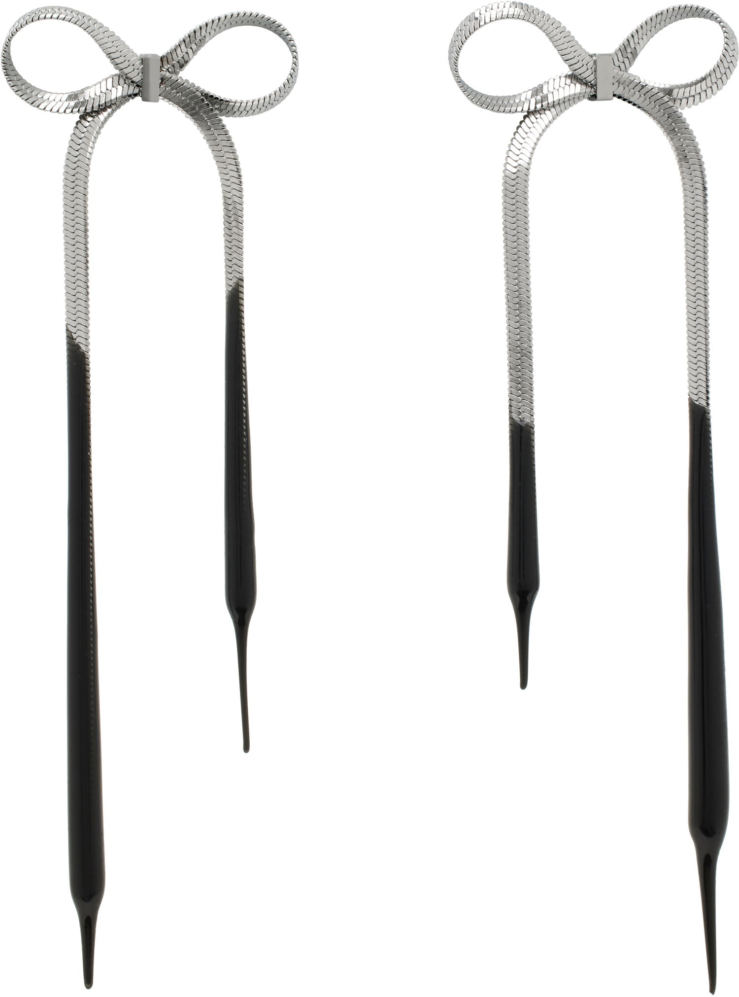 Náušnice Ottolinger Ottolinger Laced Bow Earrings Metalická | 2225150299, 0