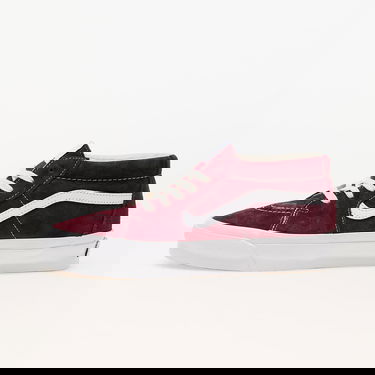 Tenisky a topánky Vans Sk8-Mid Reissue 83 LX Pig Suede Vínová | VN000CQQ4QU1, 0