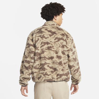 Mikina Nike Club Fleece+ Full-Zip Reversible Winterized Top Hnedá | DQ4884-010, 1