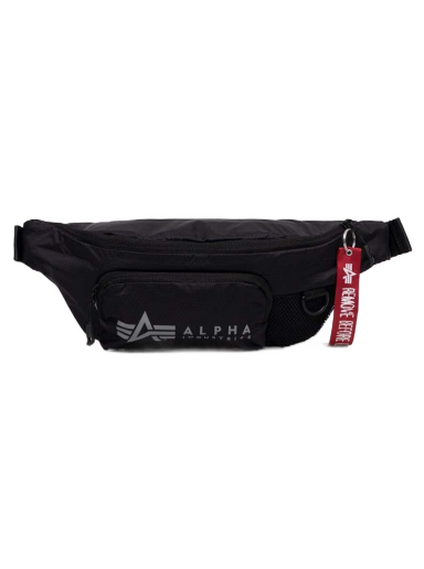 Ľadvinka Alpha Industries Waist Bag Čierna | 118917.03
