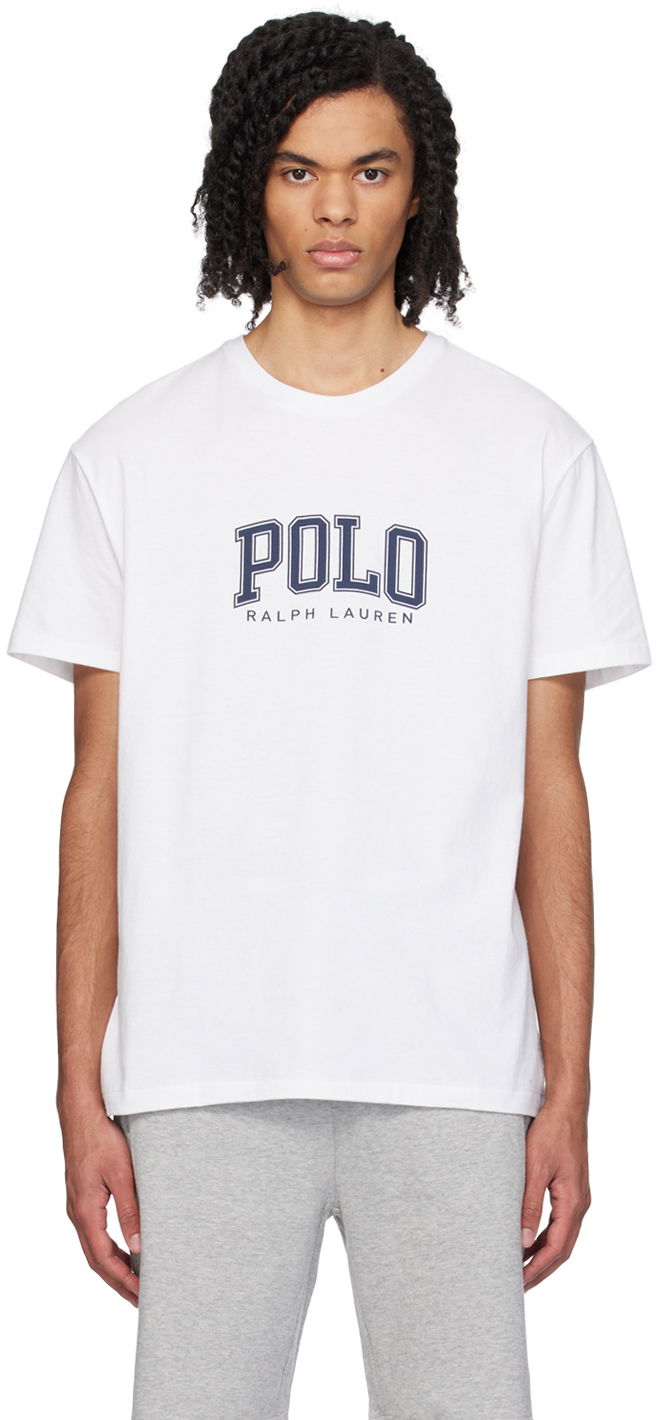 Tričko Polo by Ralph Lauren White Graphic T-Shirt Biela | 710934714002, 0