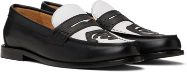 Tenisky a topánky KidSuper KidSuper Patchwork Penny Loafers Čierna | SS25-SHO-06, 3