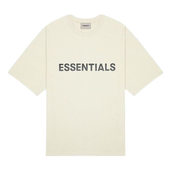 Tričko Fear of God Essentials Graphic Logo T-Shirt Béžová | FOG-SS20-401