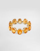 Anna 18-carat Gold Citrines and Diamonds Bracelet