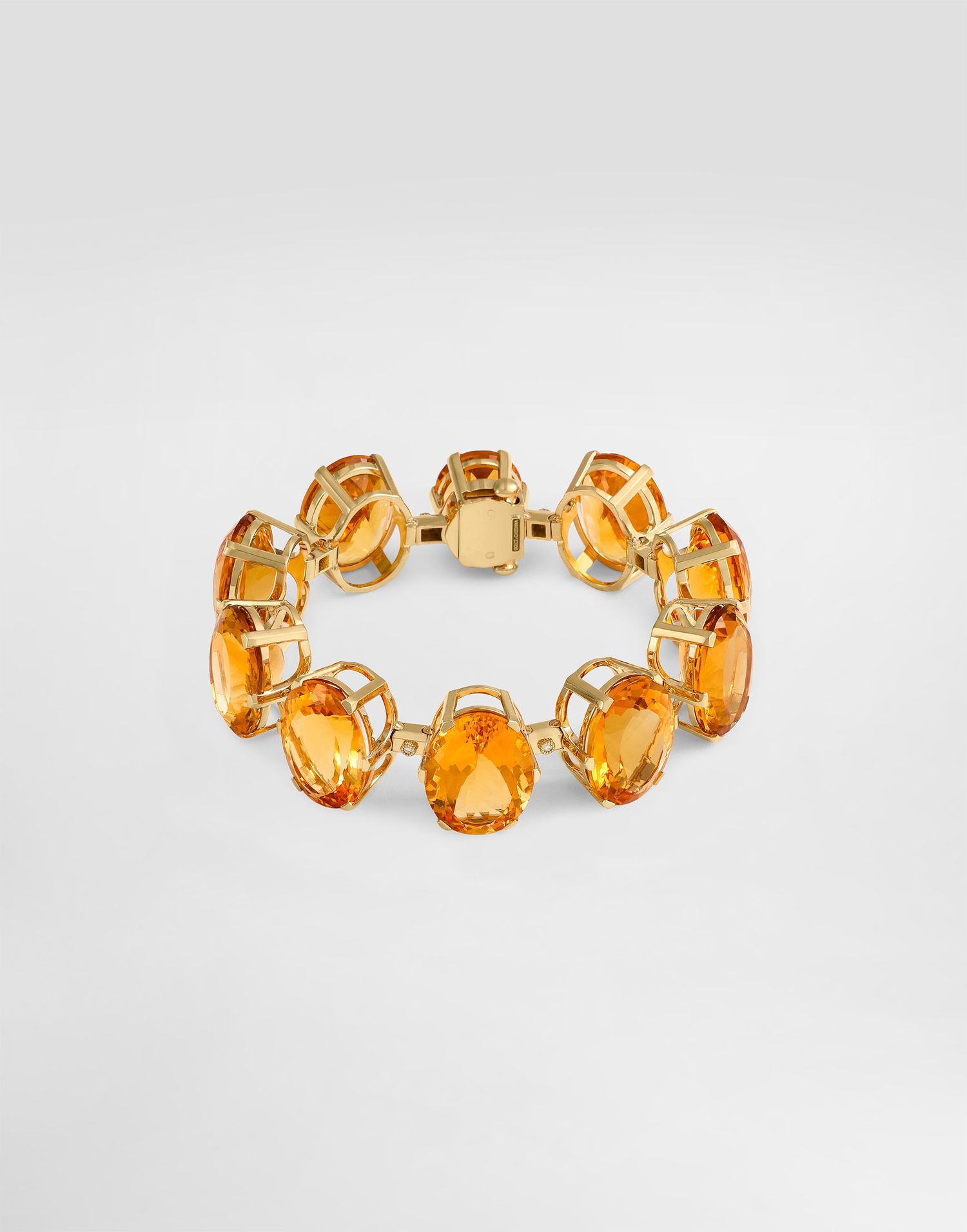 Náramok Dolce & Gabbana Anna 18-carat Gold Citrines and Diamonds Bracelet Oranžová | WBSB1GWCTR1ZOO00, 0