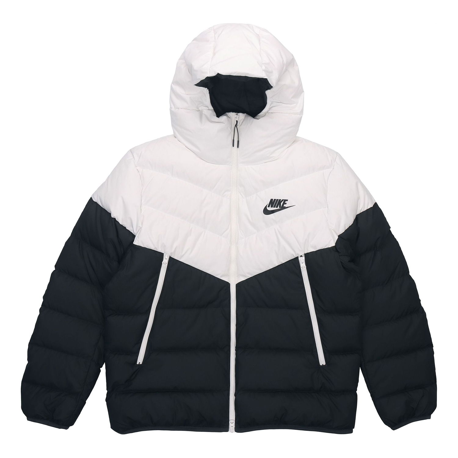 Prešívaná bunda Nike Sportswear Down Fill Hooded Jacket Biela | CU0226-101, 0