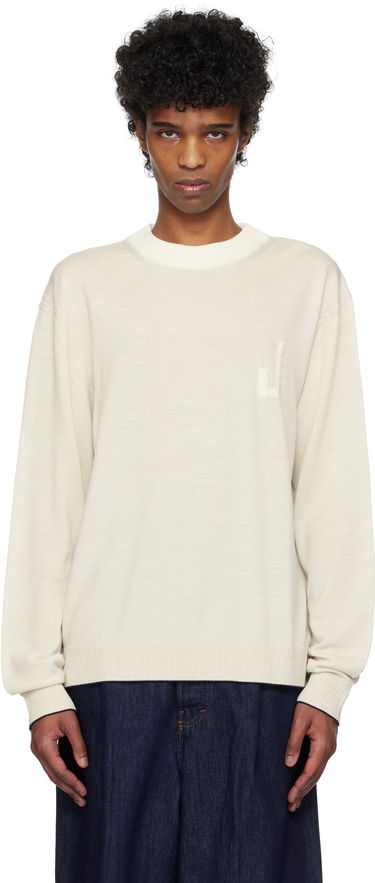 Sveter Jacquemus Jacquemus Tricot Knit Sweater Biela | 25E255KN539-2431, 0
