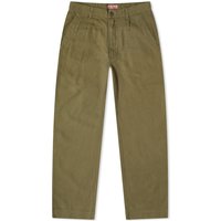 Nohavice Maharishi Hemp Twill US Chino Zelené | 4604-OLV, 1