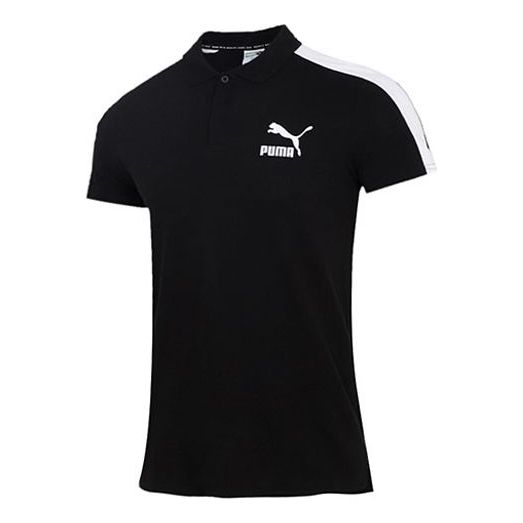 Polo tričko Puma Iconic T7 Polo Shirt Čierna | 532290-01, 0