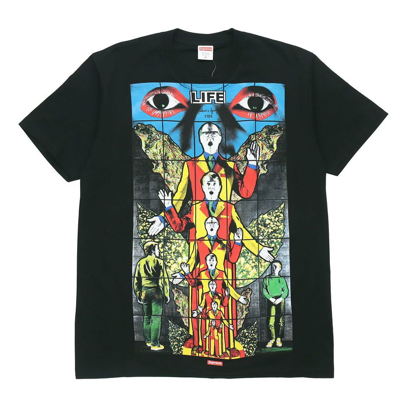Tričko Supreme Gilbert & George LIFE Graphic T-Shirt Čierna | SUP-SS19-533