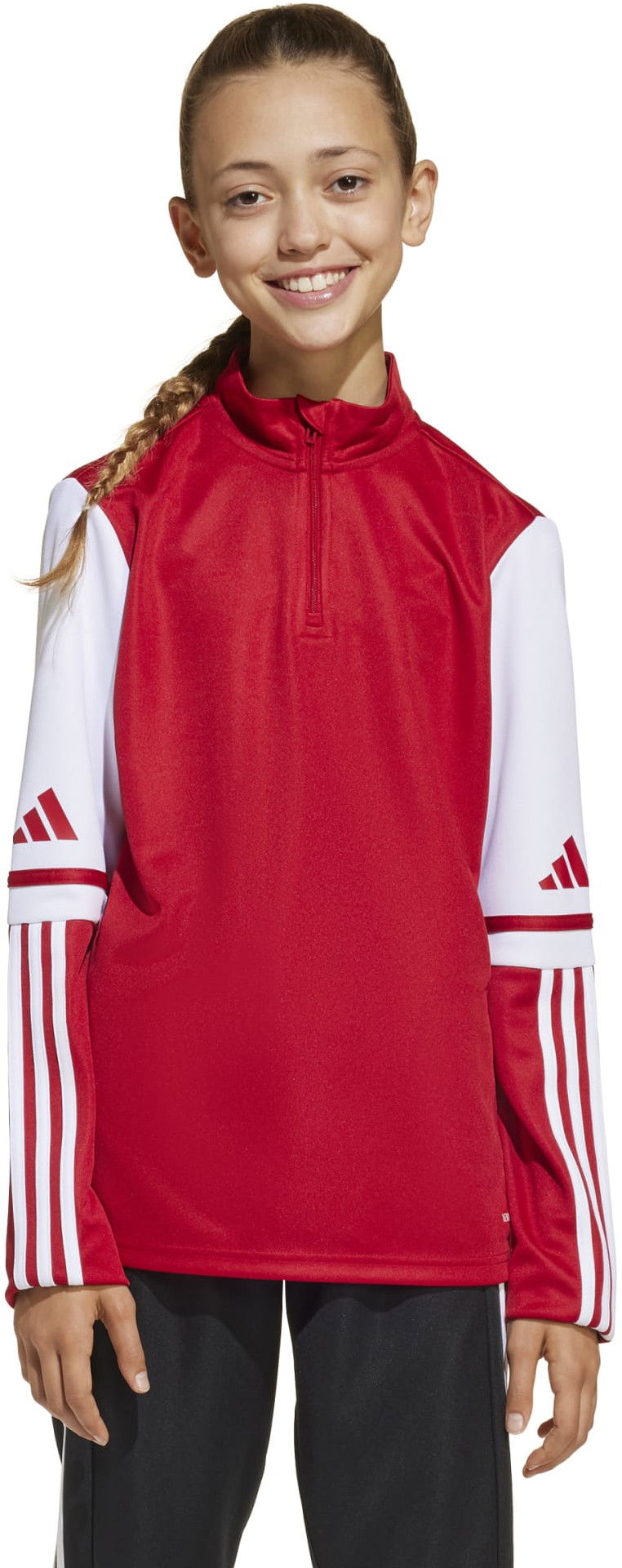 Mikina adidas Originals SQ25 TR TOP Long Sleeve T-Shirt Červená | jd3026, 1