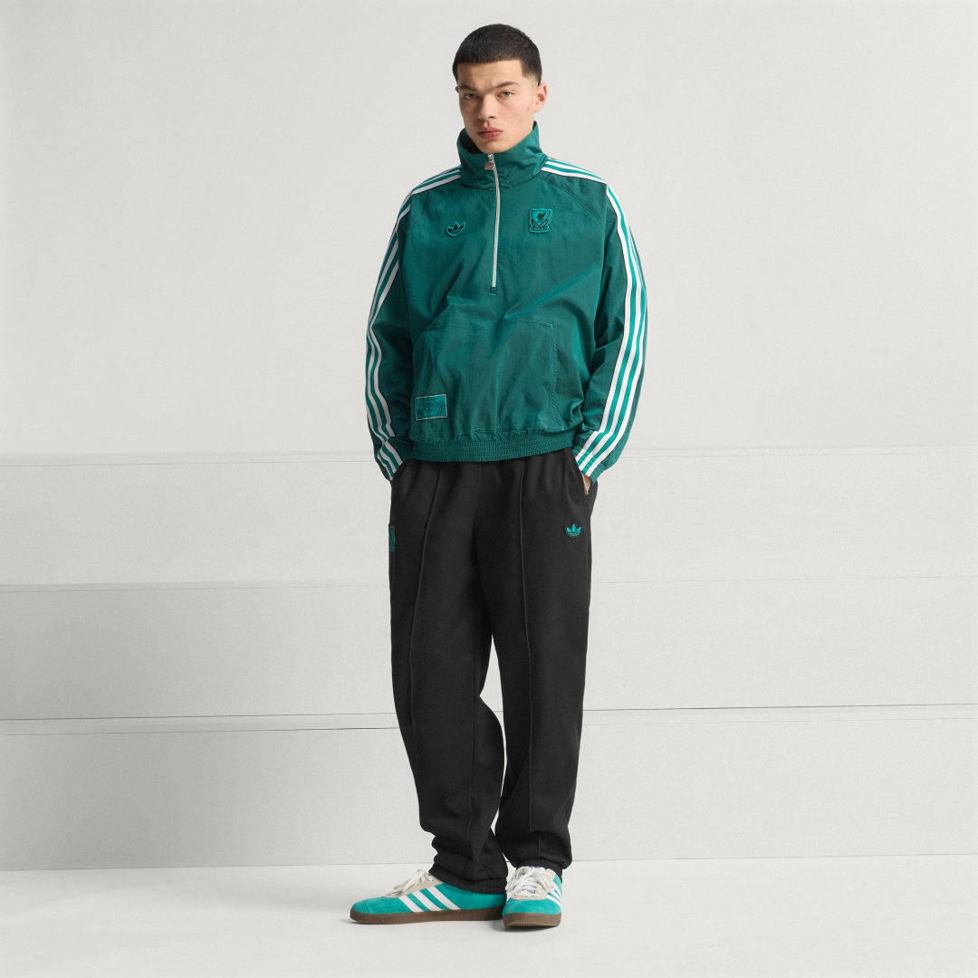 Bunda adidas Performance Liverpool FC Terrace Icons Tyrkysová | JW5474, 0