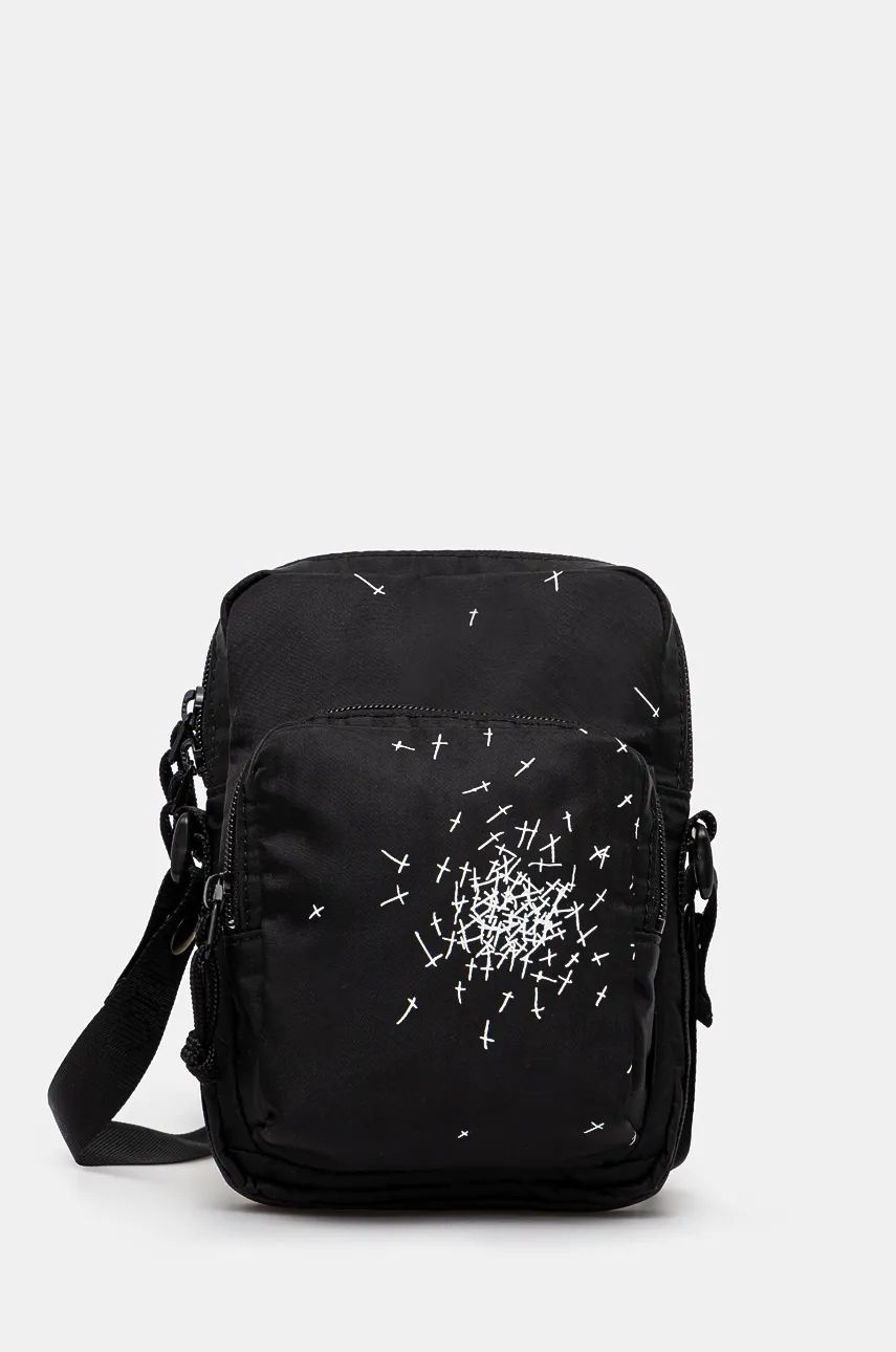 Taška cez rameno UNDERCOVER Cross Stitch Shoulder Bag Čierna | UC2D4B06, 0