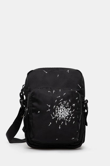 Taška cez rameno UNDERCOVER Cross Stitch Shoulder Bag Čierna | UC2D4B06, 0