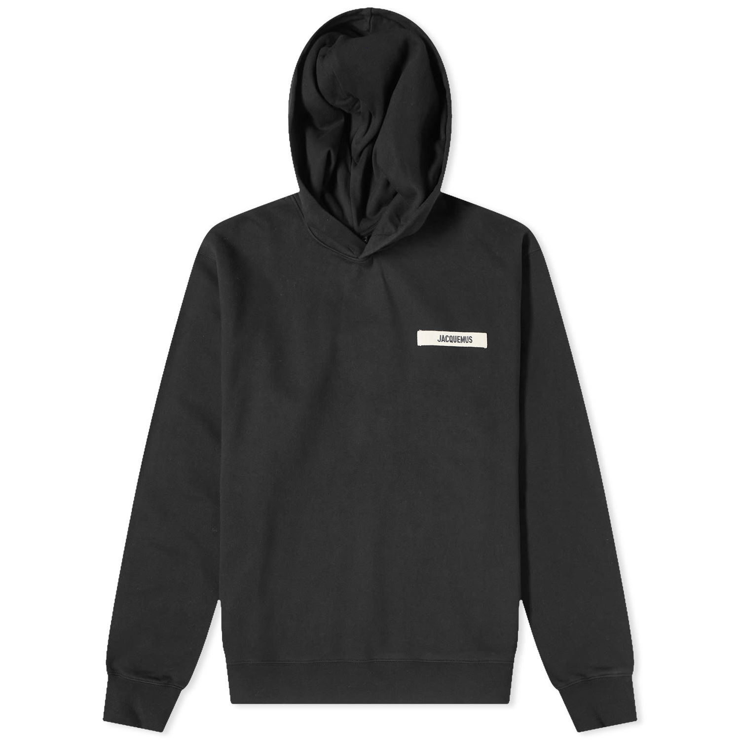Mikina Jacquemus Gros Grain Logo Hoodie Čierna | 24E245JS247-2036-990, 0