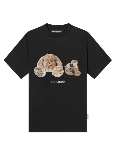 Tričko Palm Angels Spray Logo Kill The Bear Tee Čierna | PMAA001F21JER0271060