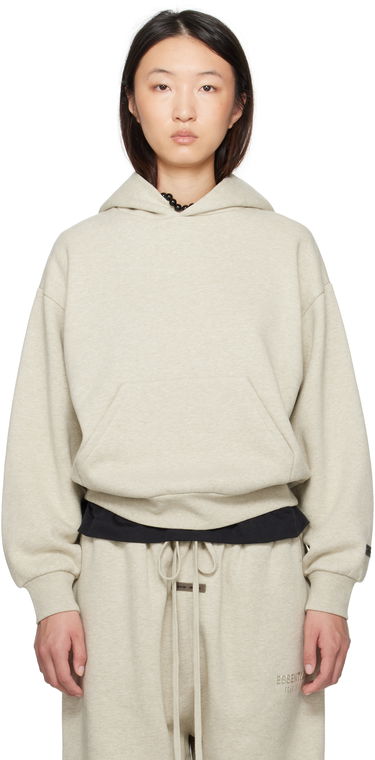 Mikina Fear of God Fear of God ESSENTIALS Classic Fit Hoodie Béžová | 192SP255542FW, 0
