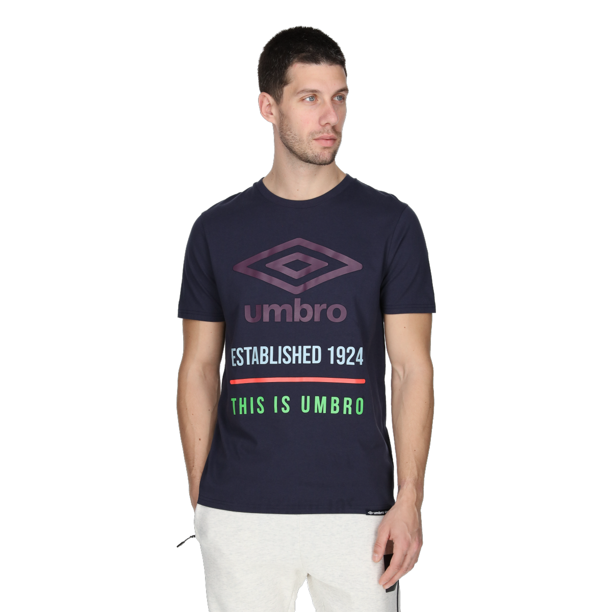 Tričko Umbro T-Shirt BASIC 2 Navy | UMA241M801-02, 0