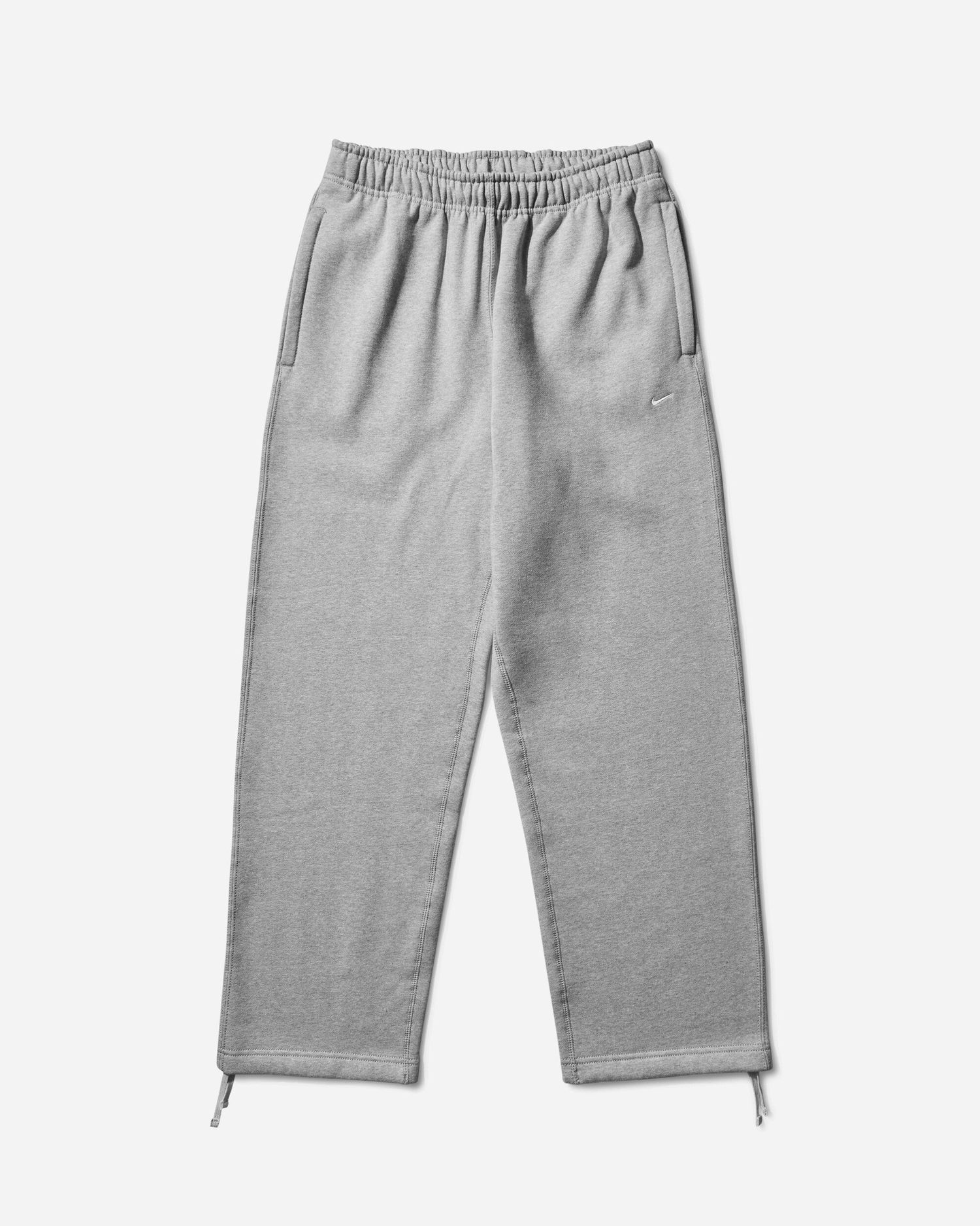 Tepláky Nike Solo Swoosh Open Hem Fleece Sweatpants Šedá | HV1090-063, 1