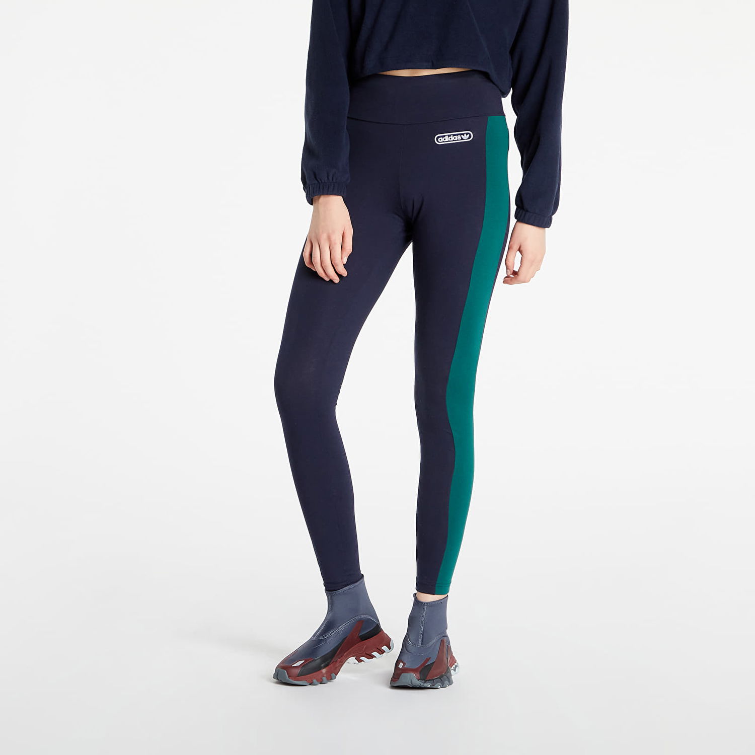 Legíny adidas Originals Retro Leggings Legend Navy | HL0026, 0